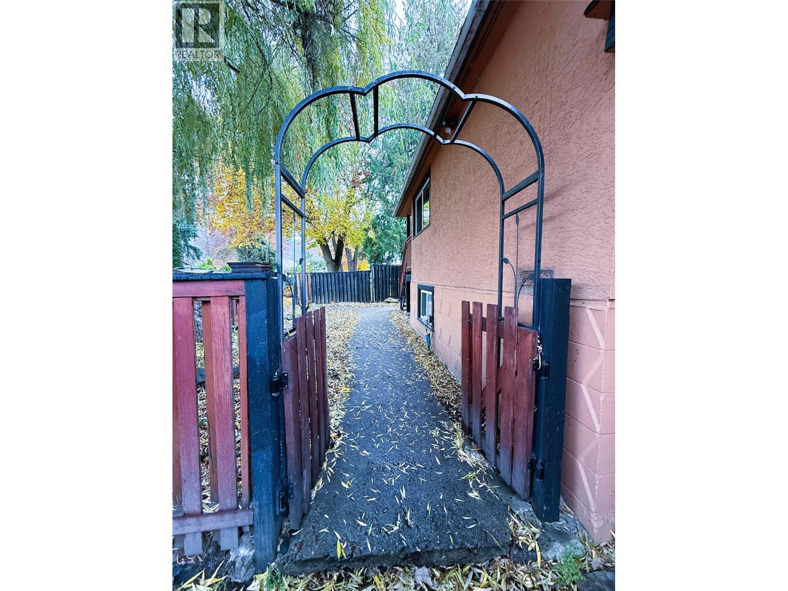 Vintage front entrance gate