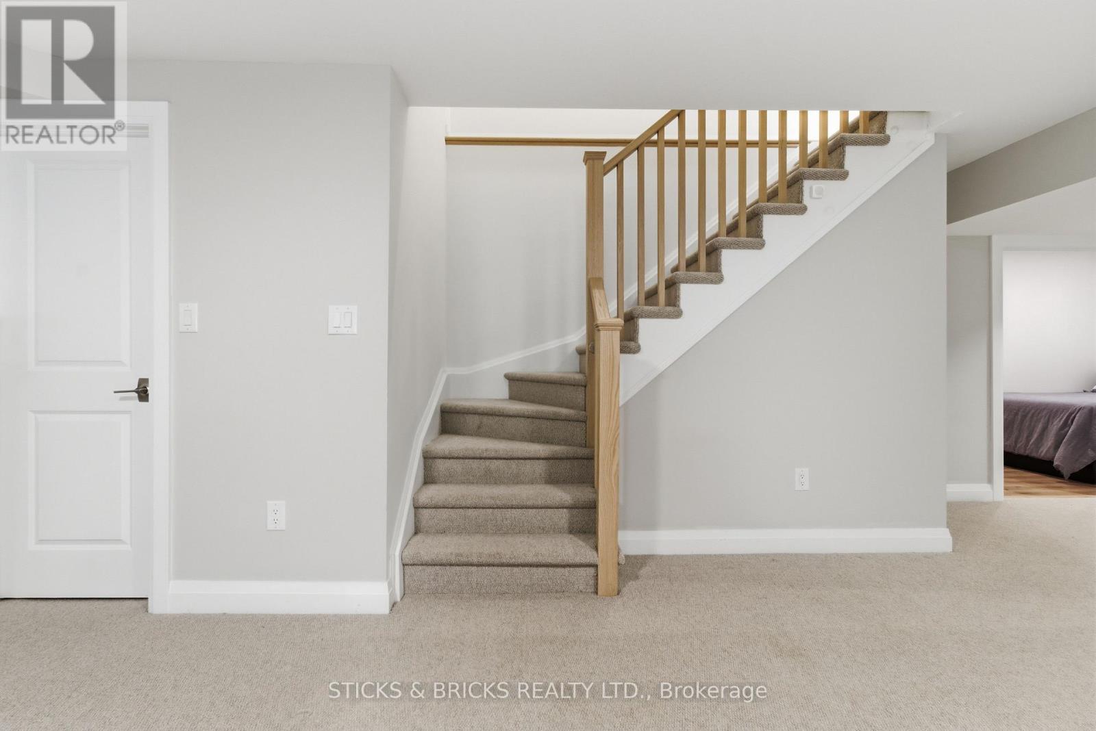 Stairs to lower level