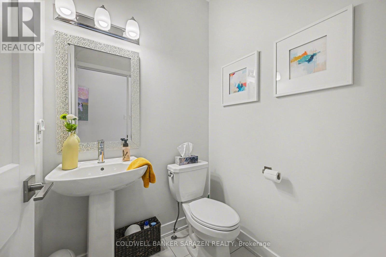 Powder room on Main floor