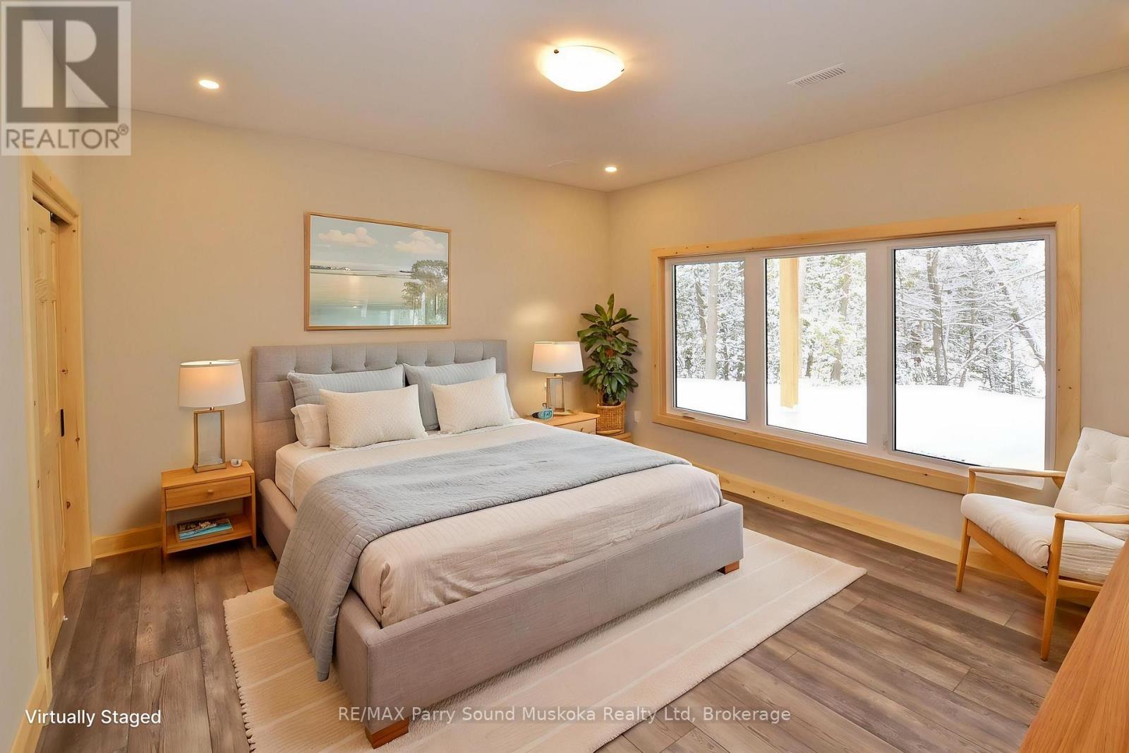 Lower Bedroom #4 - virtually staged
