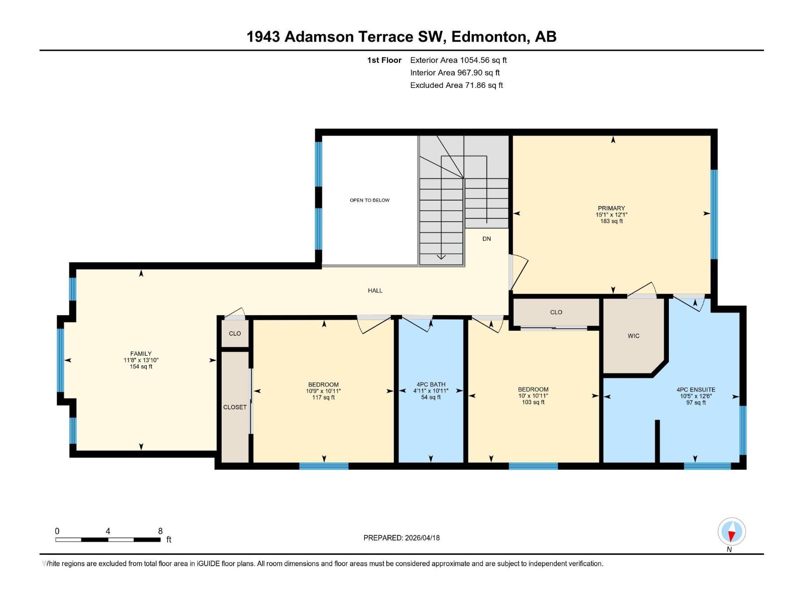 1943 ADAMSON TC SW, Edmonton