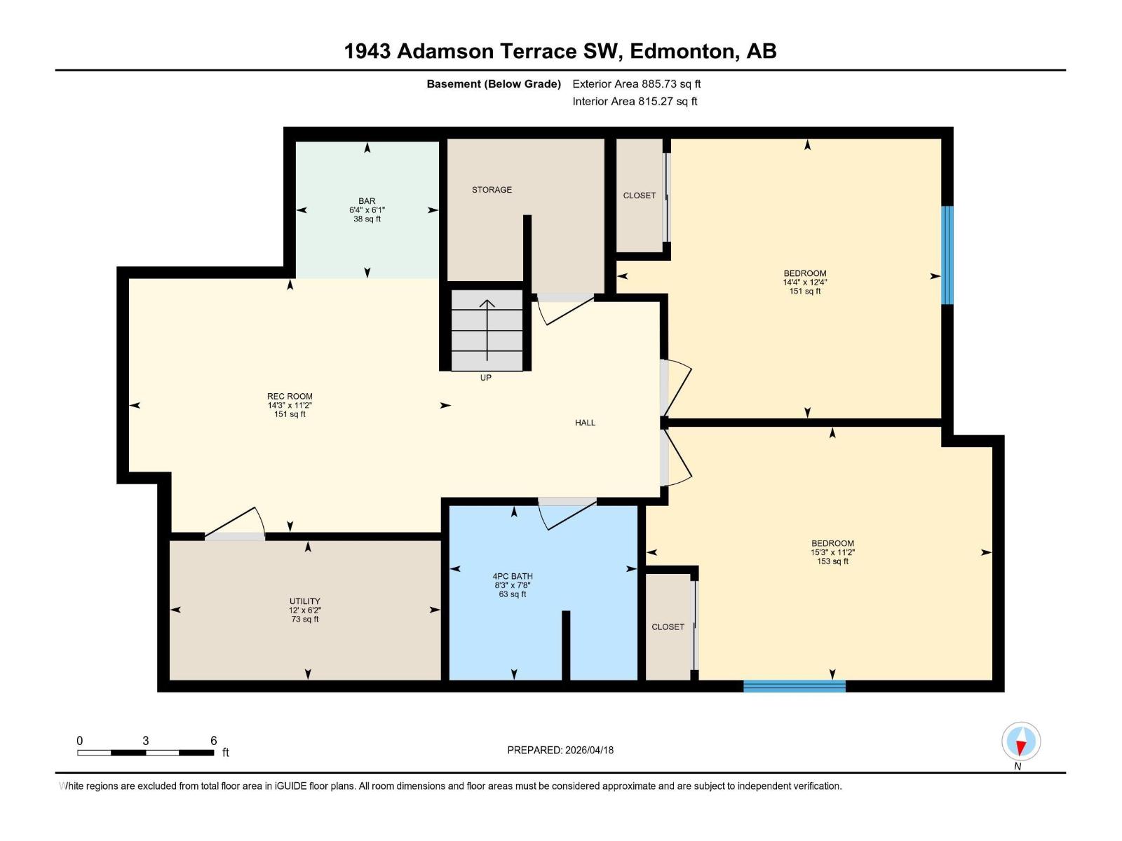1943 ADAMSON TC SW, Edmonton