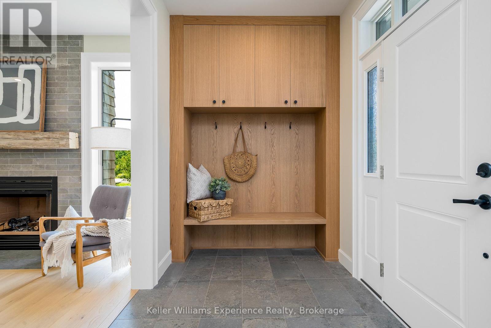 Solid Wood Custom Built-Ins Throughout