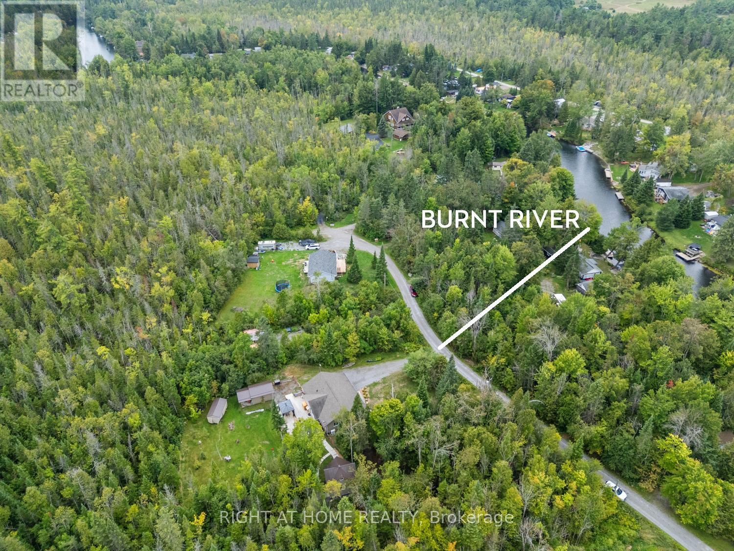 Steps to the Burnt River access