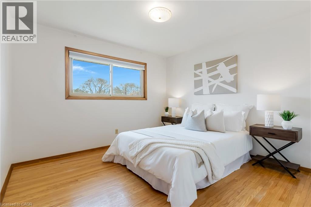 Primary bedroom at front of the house