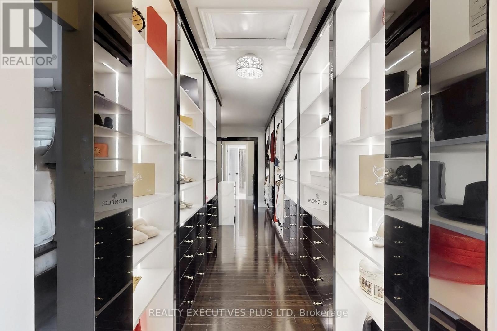 Illuminated Shelving and High End Finish