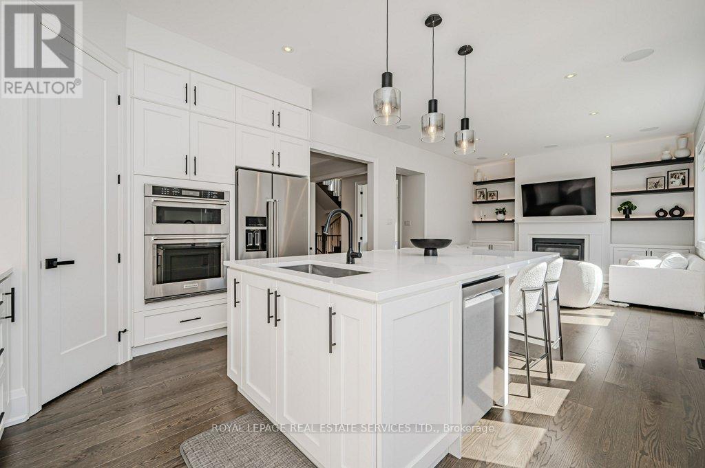 Showstopping Kitchen Features an Oversized Island