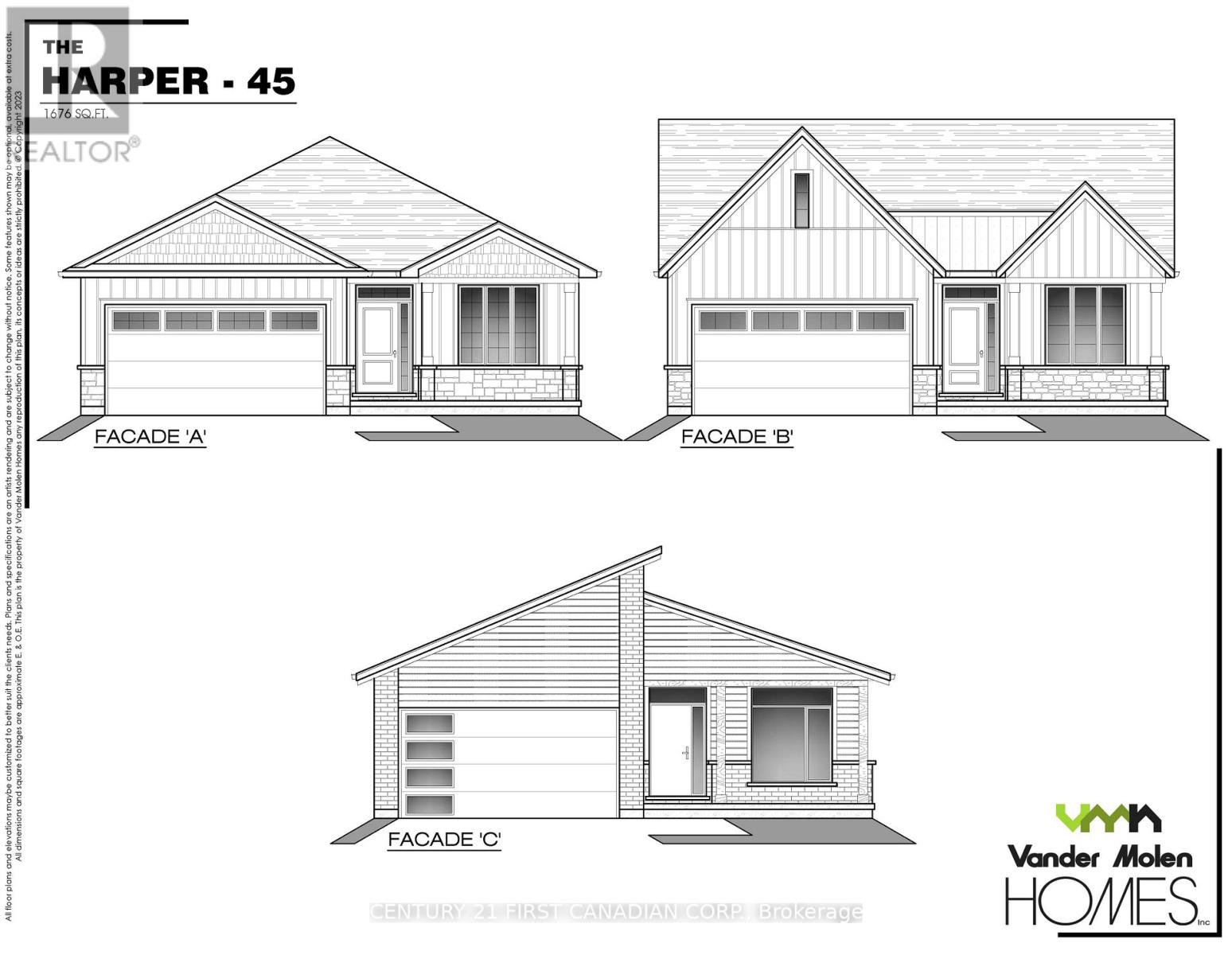 Exterior Renderings for Illustration Purposes Only