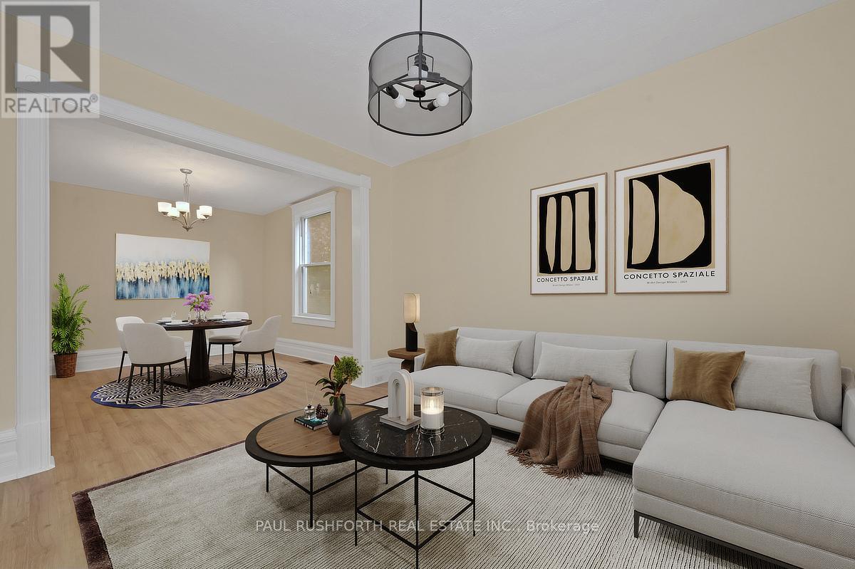 Virtually Staged-Living/Dining  Room