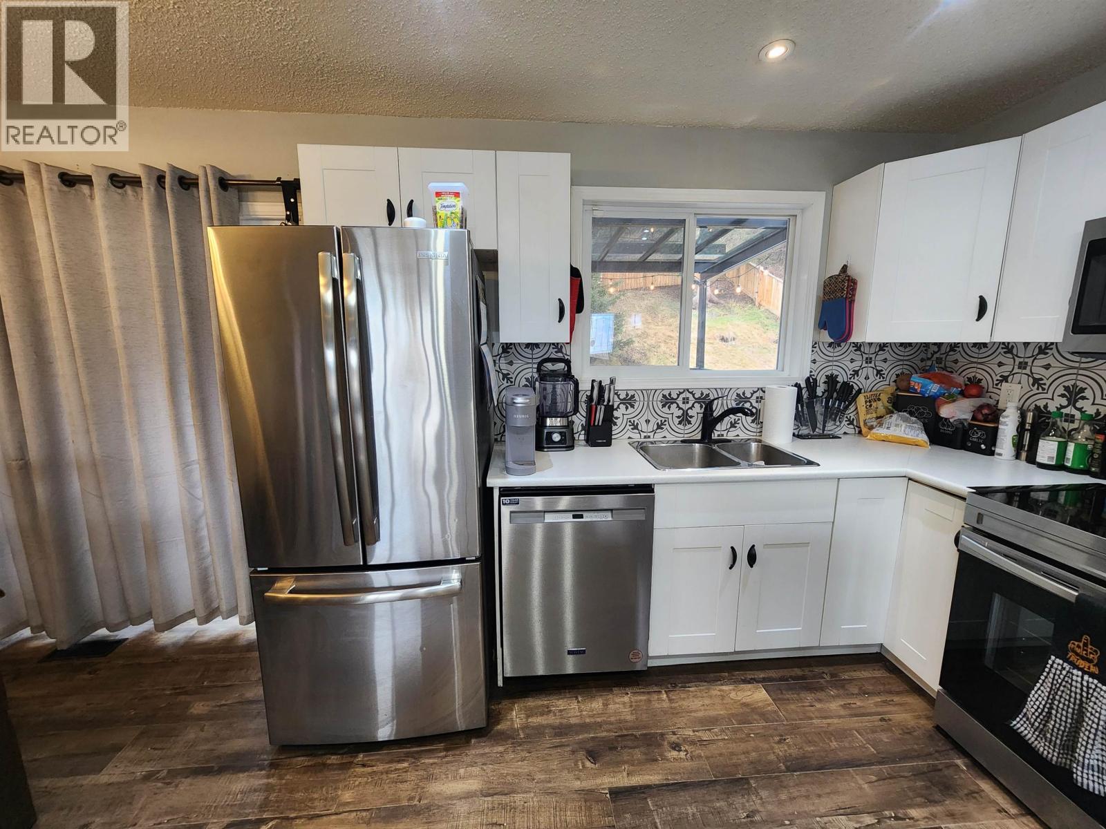 Backyard of 5801 BROCK DRIVE · Prince George, BC