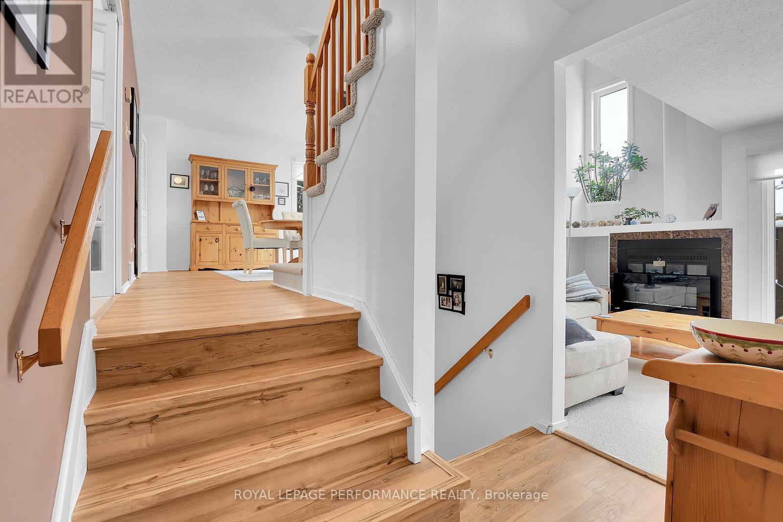 Family Rm on right, up to main living areas