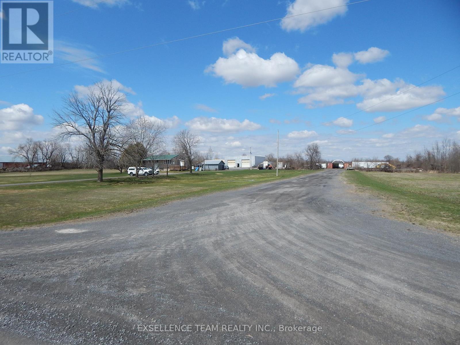 Equipment Driveway view