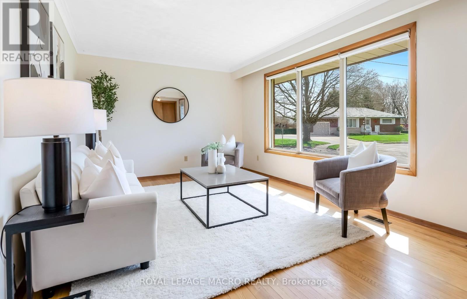 Living room, east facing window