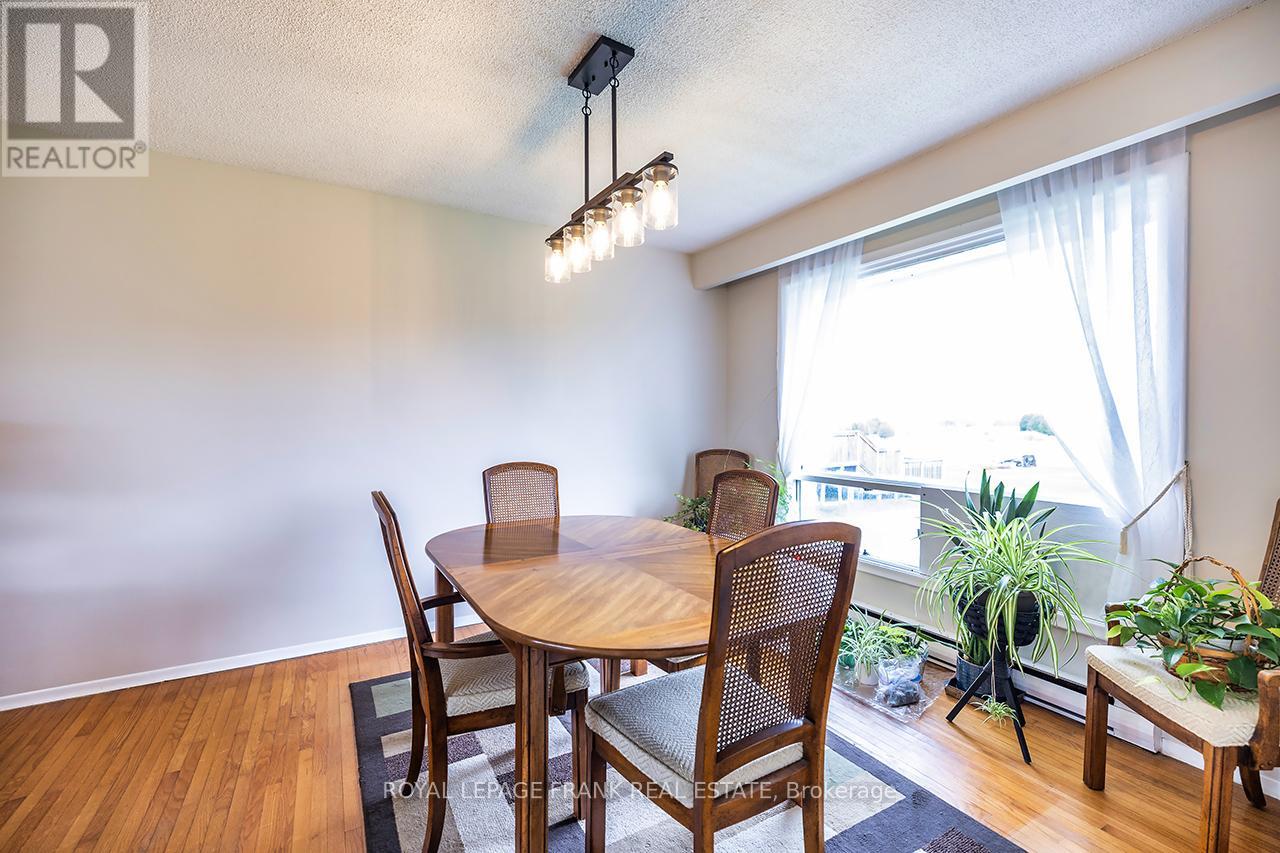 Dining Room overlooks Rear Yard