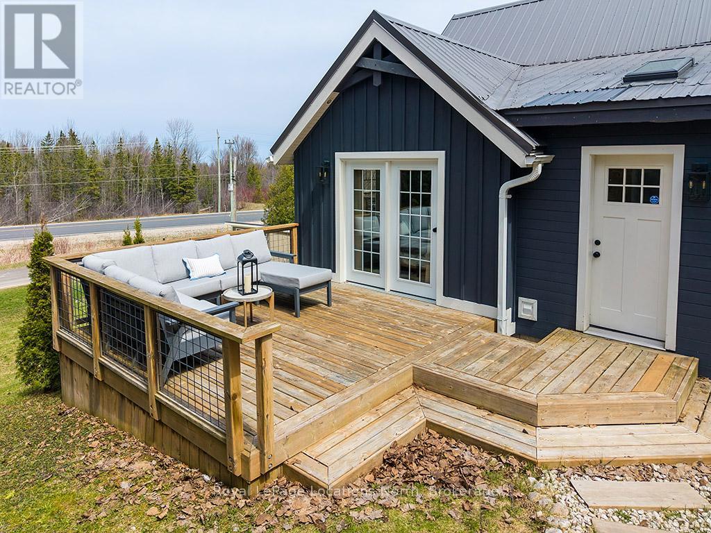 Private deck off primary bedroom