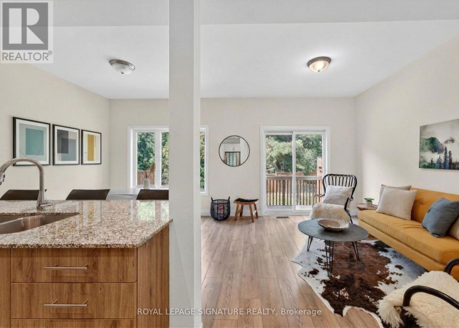 Open Concept Living with Walk-Out
