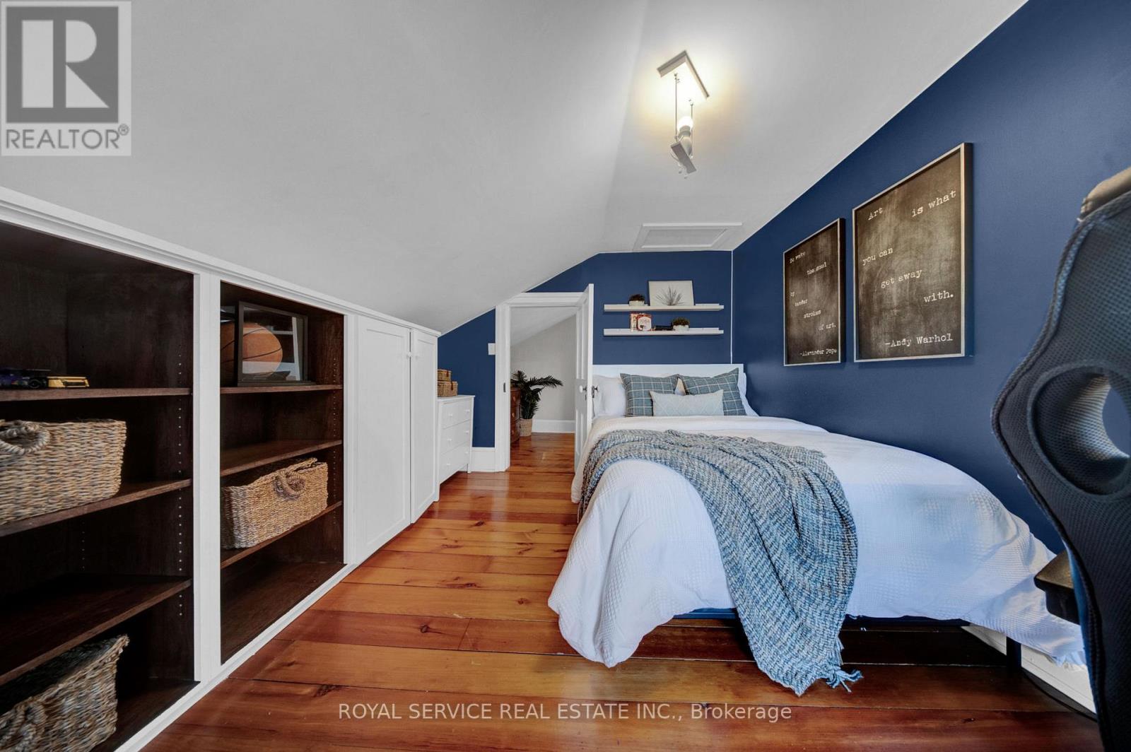 4th Bedroom (on 2nd Floor) Built in Storage
