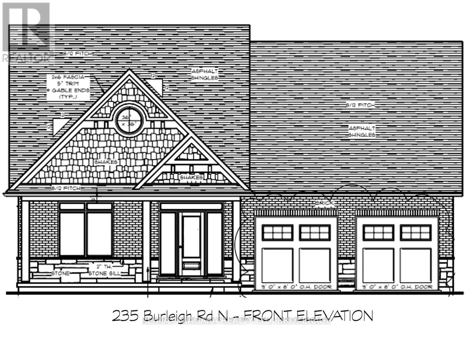 Plans - Front Elevation