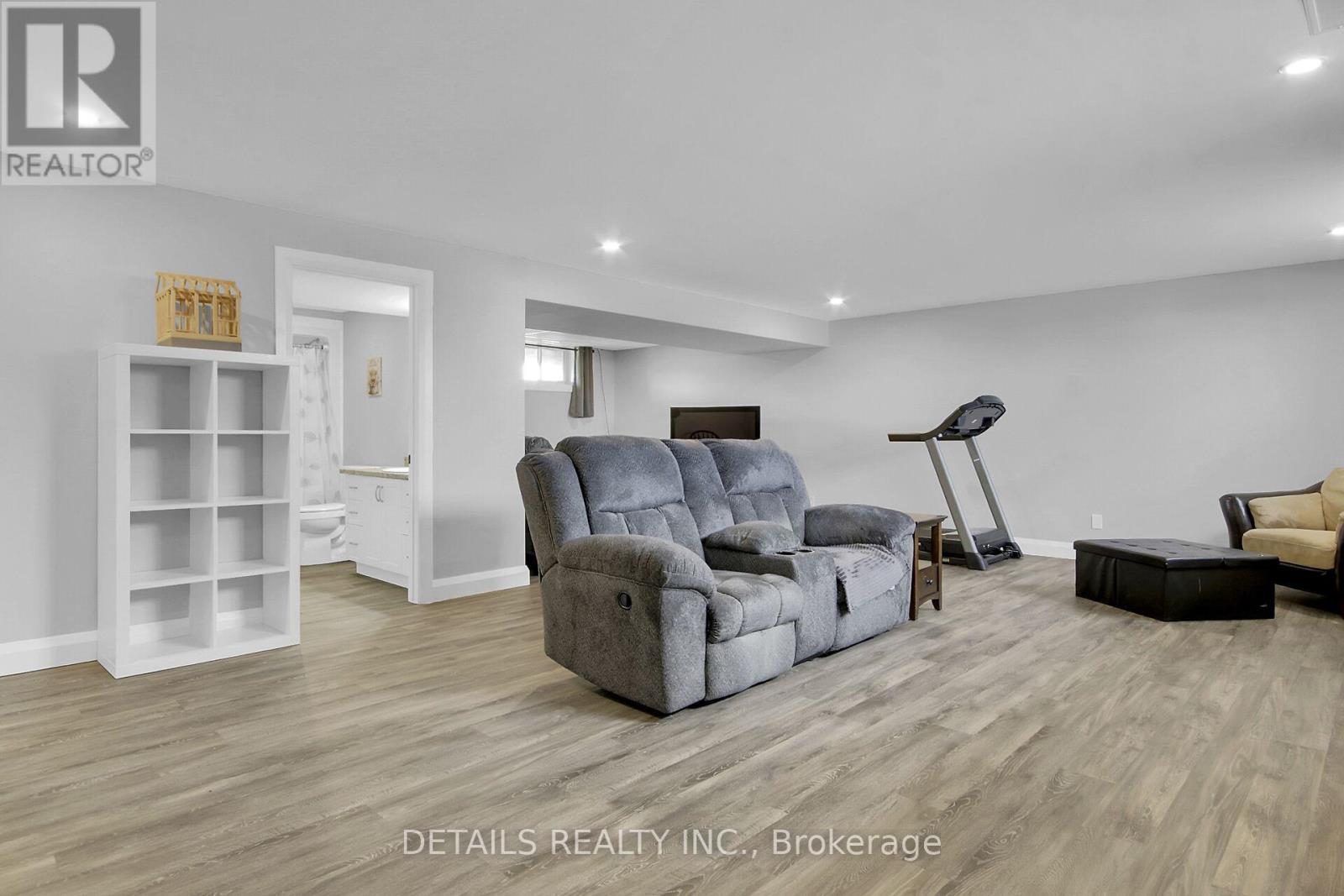 Lower level rec room