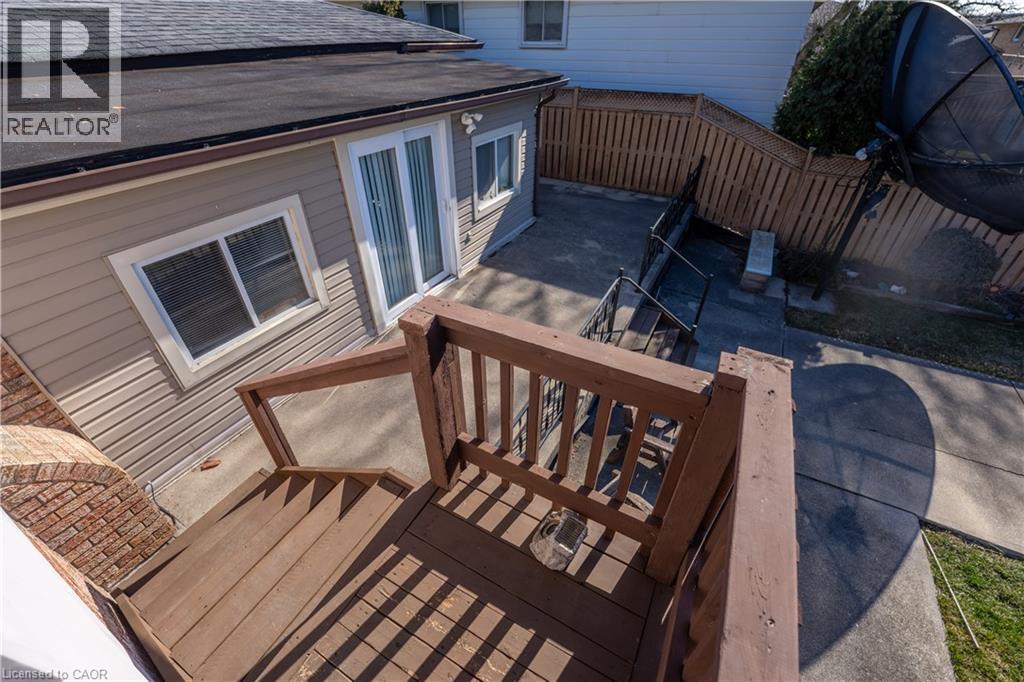 View of deck