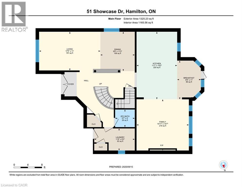 View of Main Level floor plan