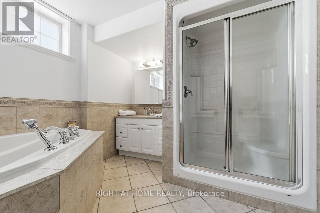Lower Level Bathroom with Large Seperate Shower