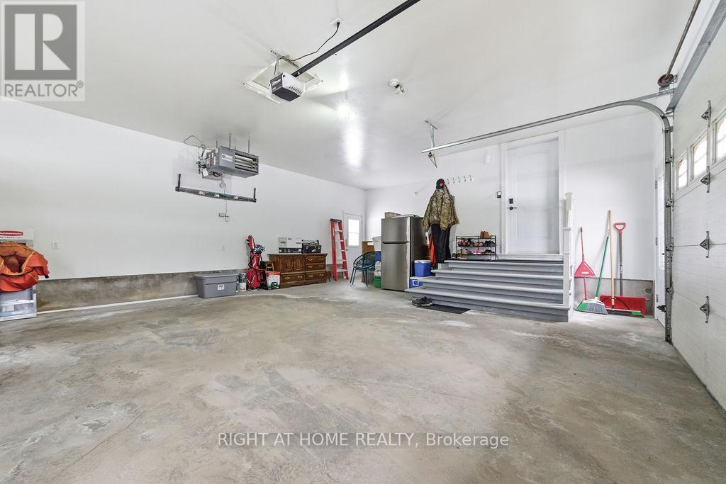 Attached Generous DBL. Garage with Propane Heater