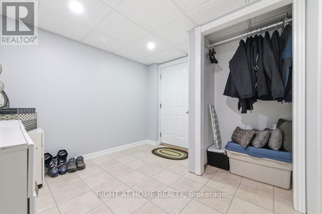 Spacious Lower Level Mudroom