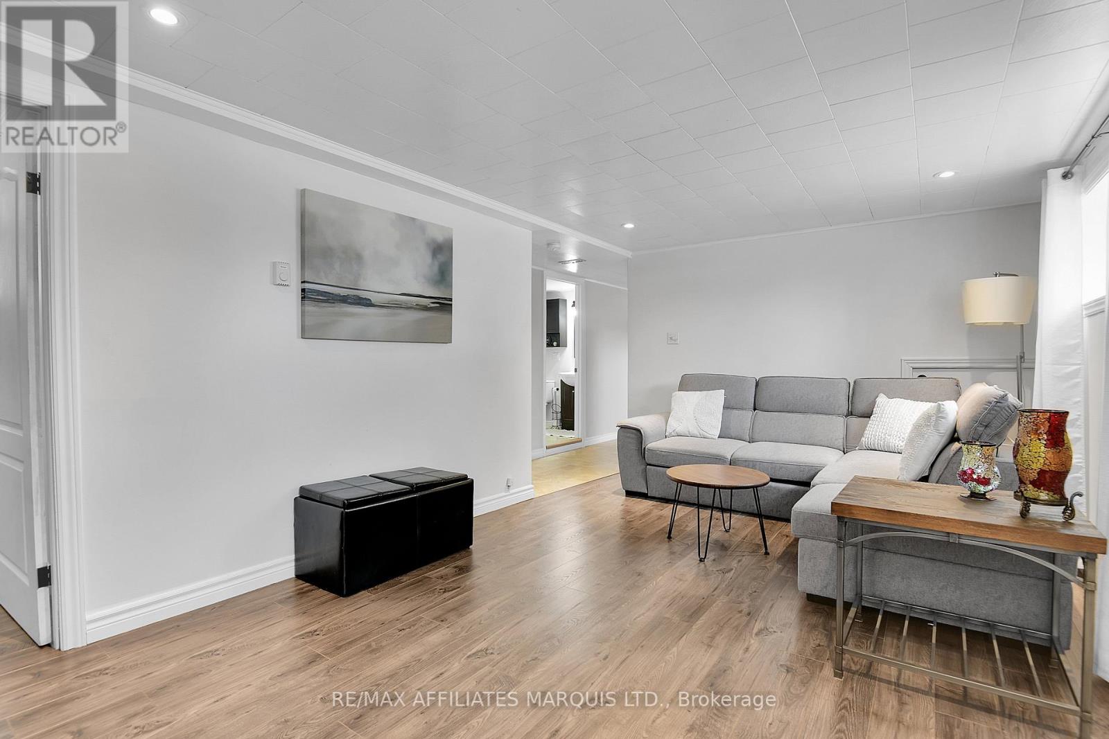 Basement Apartment Living Room