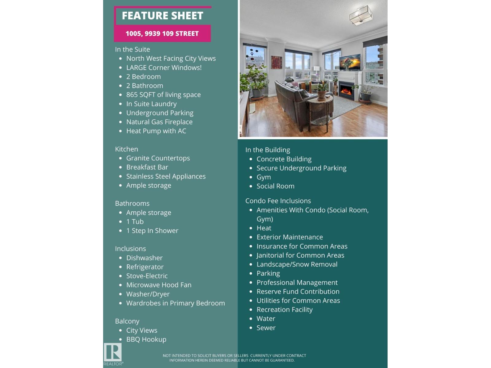 #1005 9939 109 ST NW, Edmonton