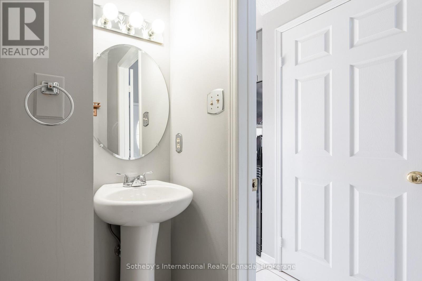 Guest powder room on main