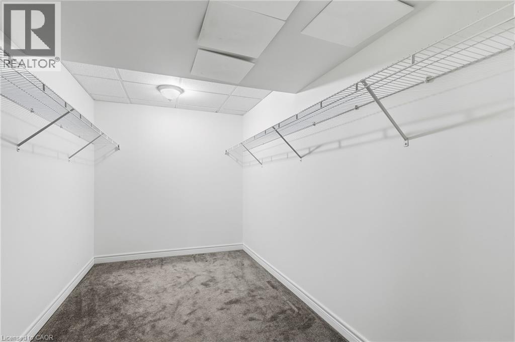 walk-in closet for basement bedroom