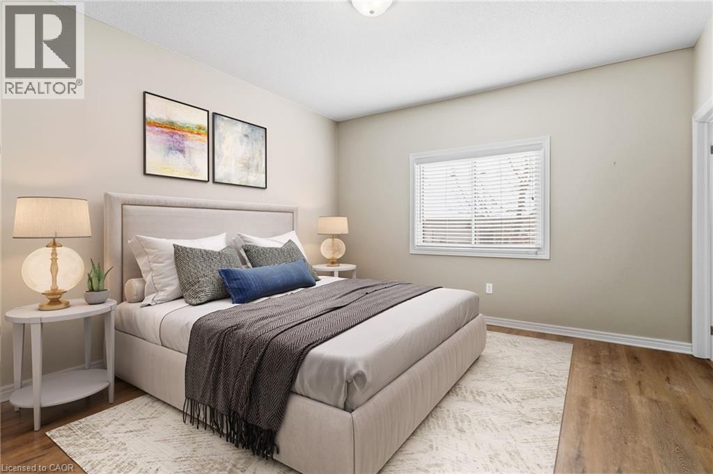 virtually staged and wall colour changed