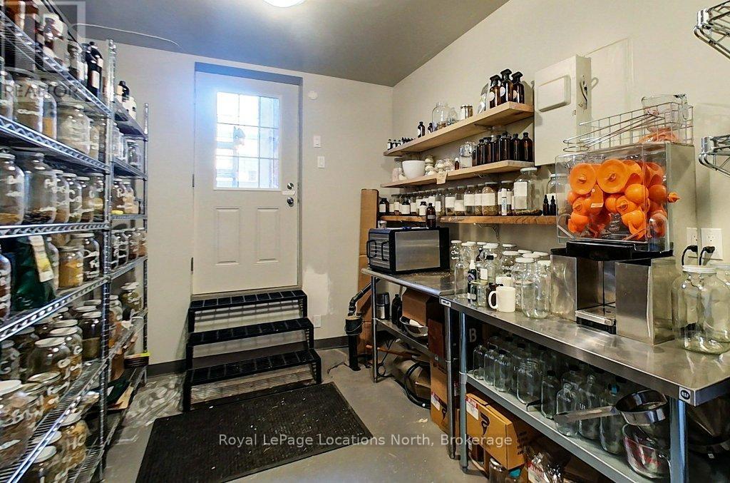 Back door in commercial unit