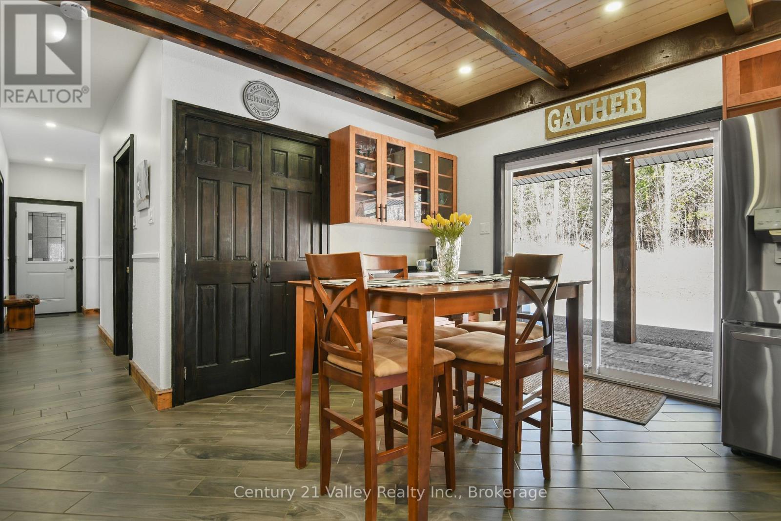 Large pantry and coffee bar