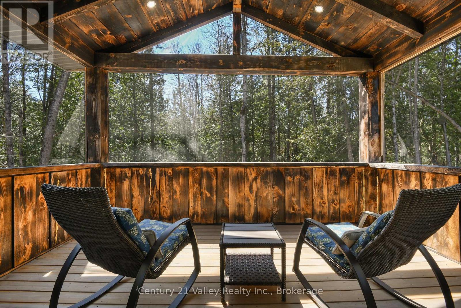 Screened in porch