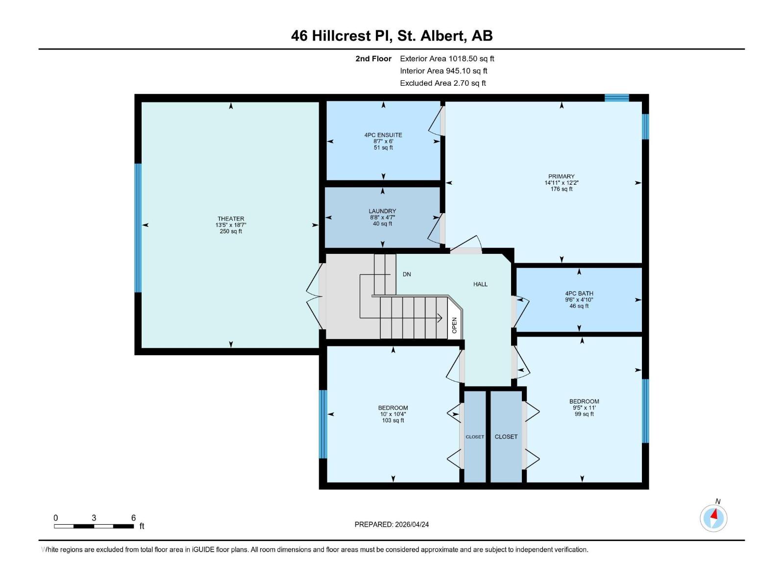 46 HILLCREST PL, St. Albert
