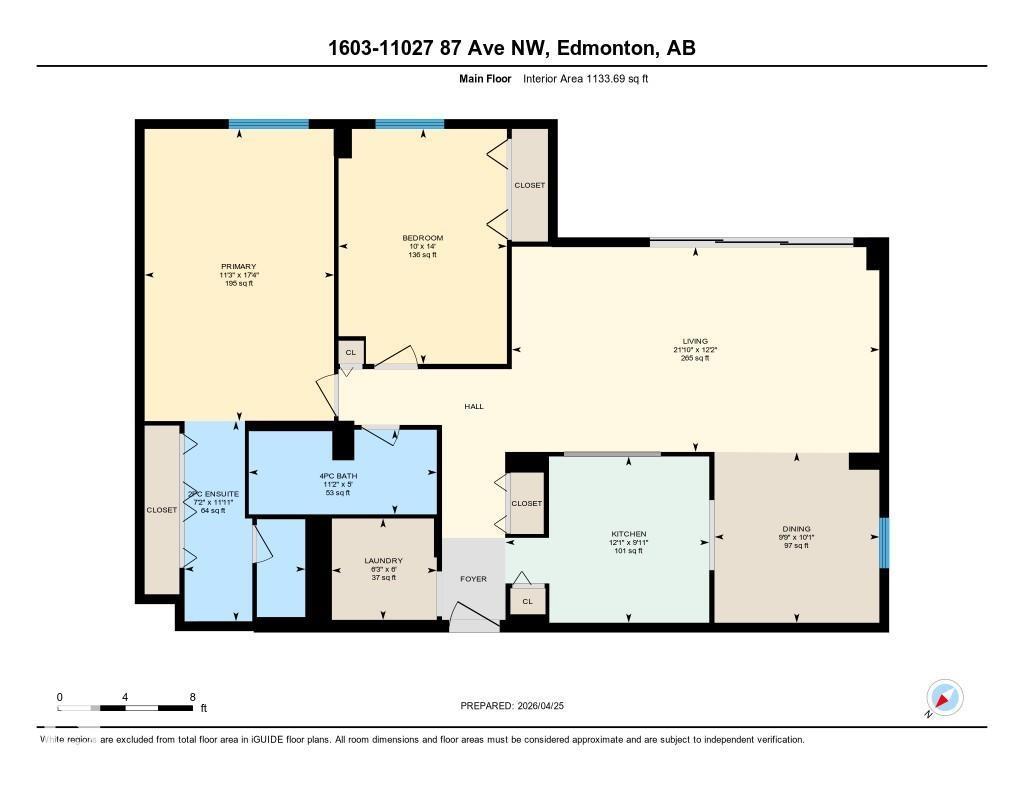 #1603 11027 87 AV NW, Edmonton
