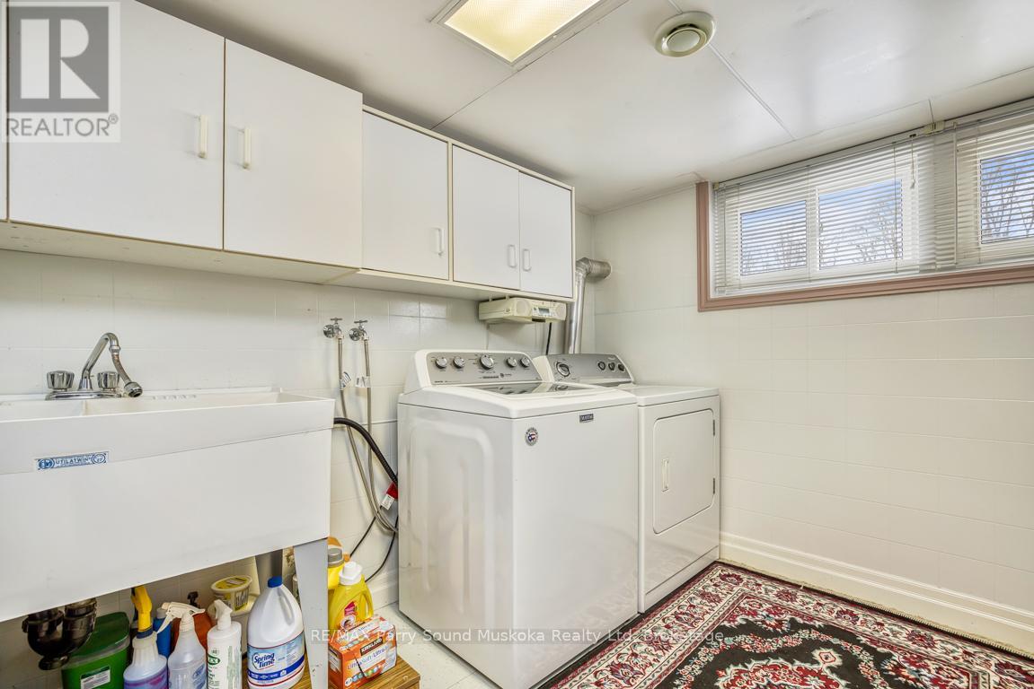 Bright laundry room