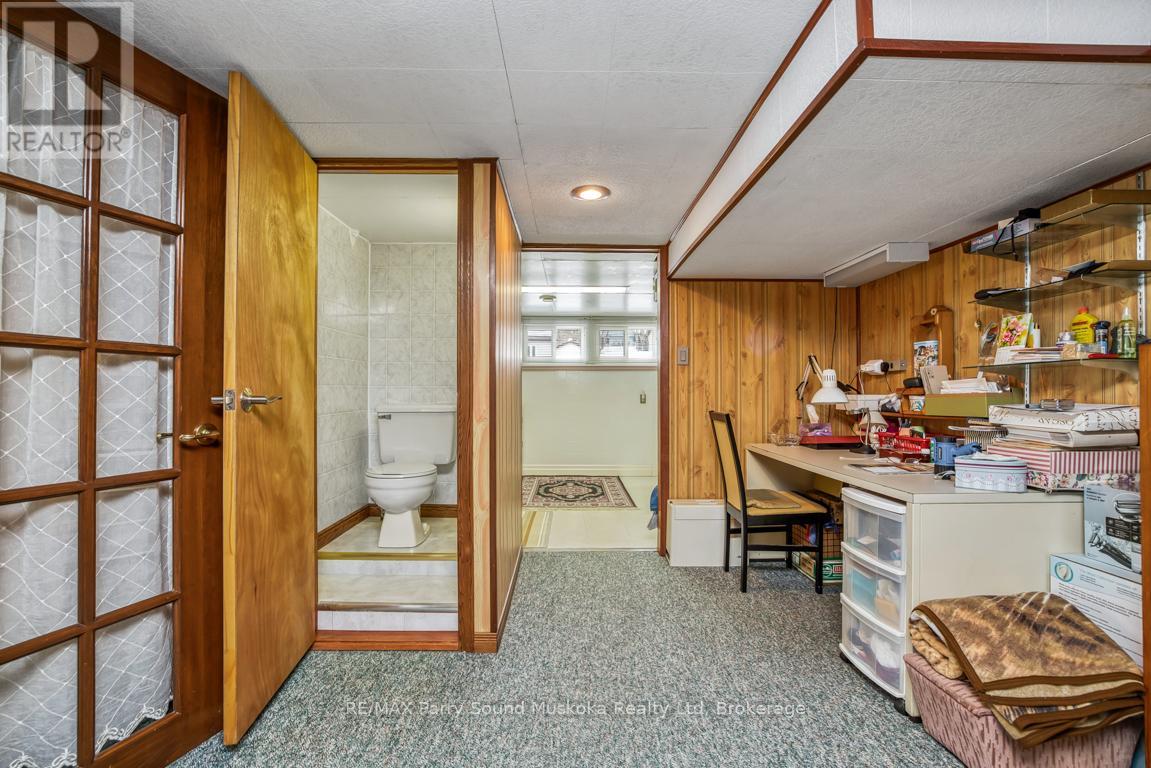 Lower level bath