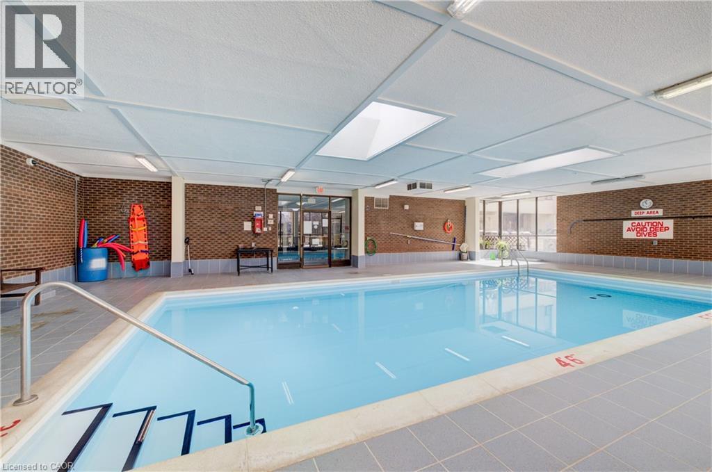 View of indoor community pool