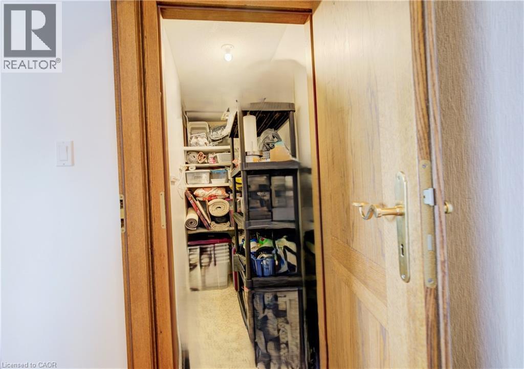 walk in storage at the end of hall