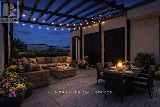 Your own private roof top patio