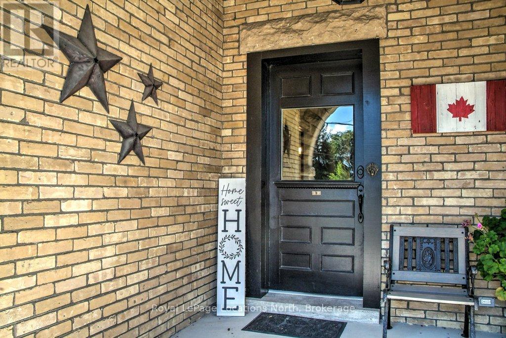 Covered front porch