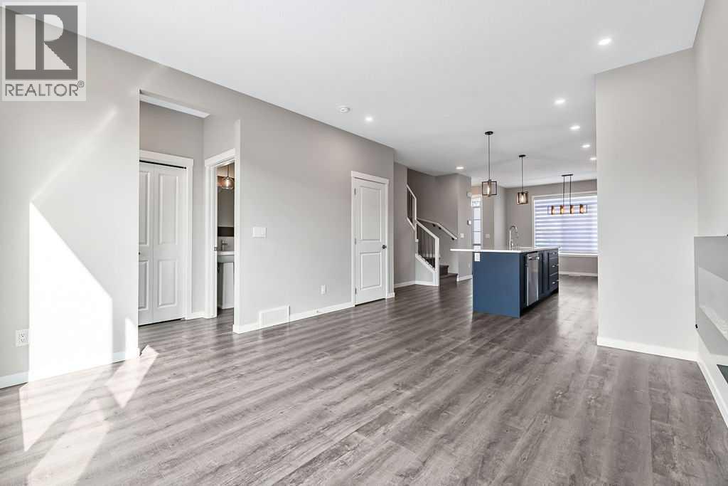 Living Room into Kitchen