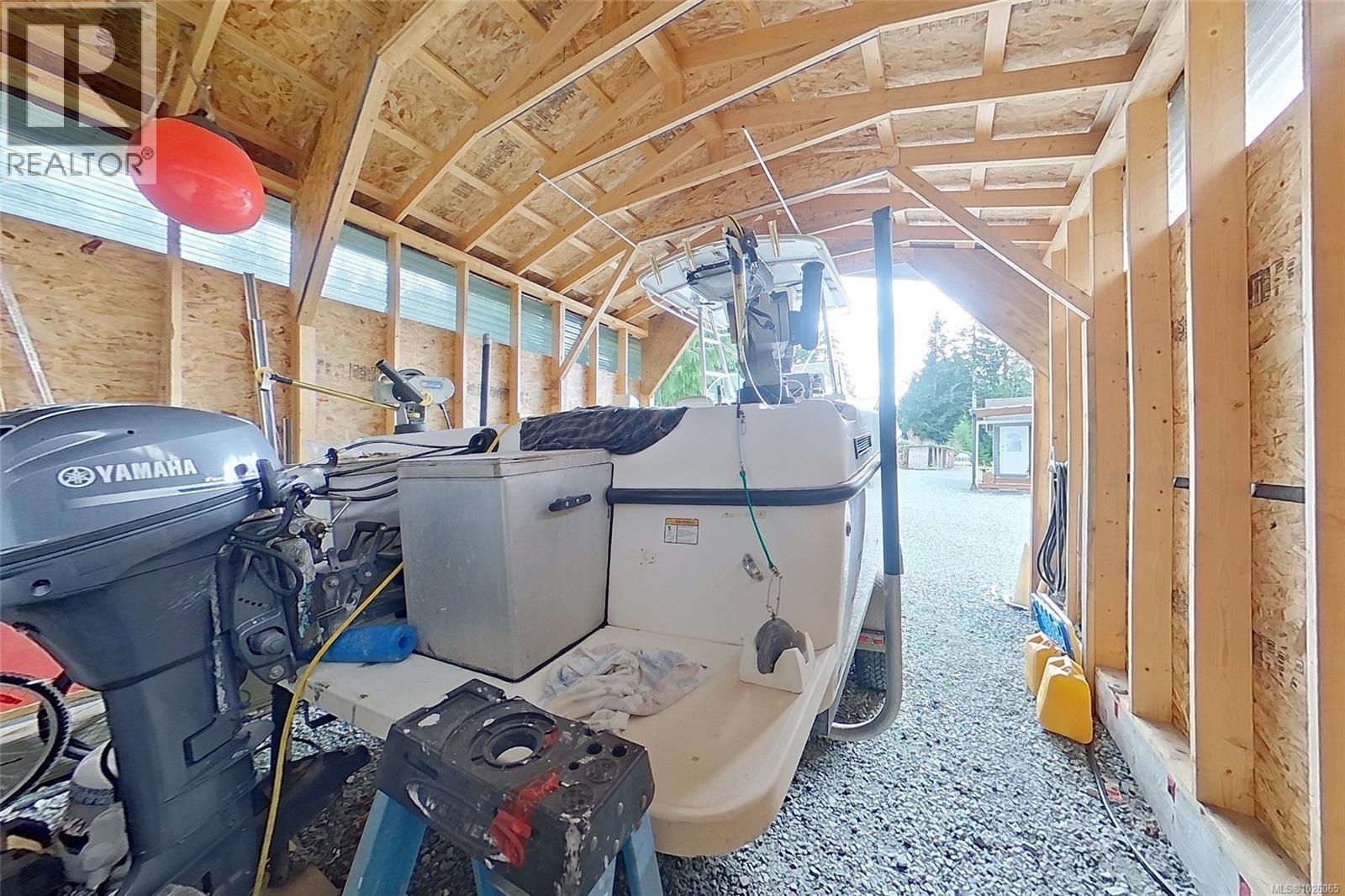 Covered RV Boat Storage