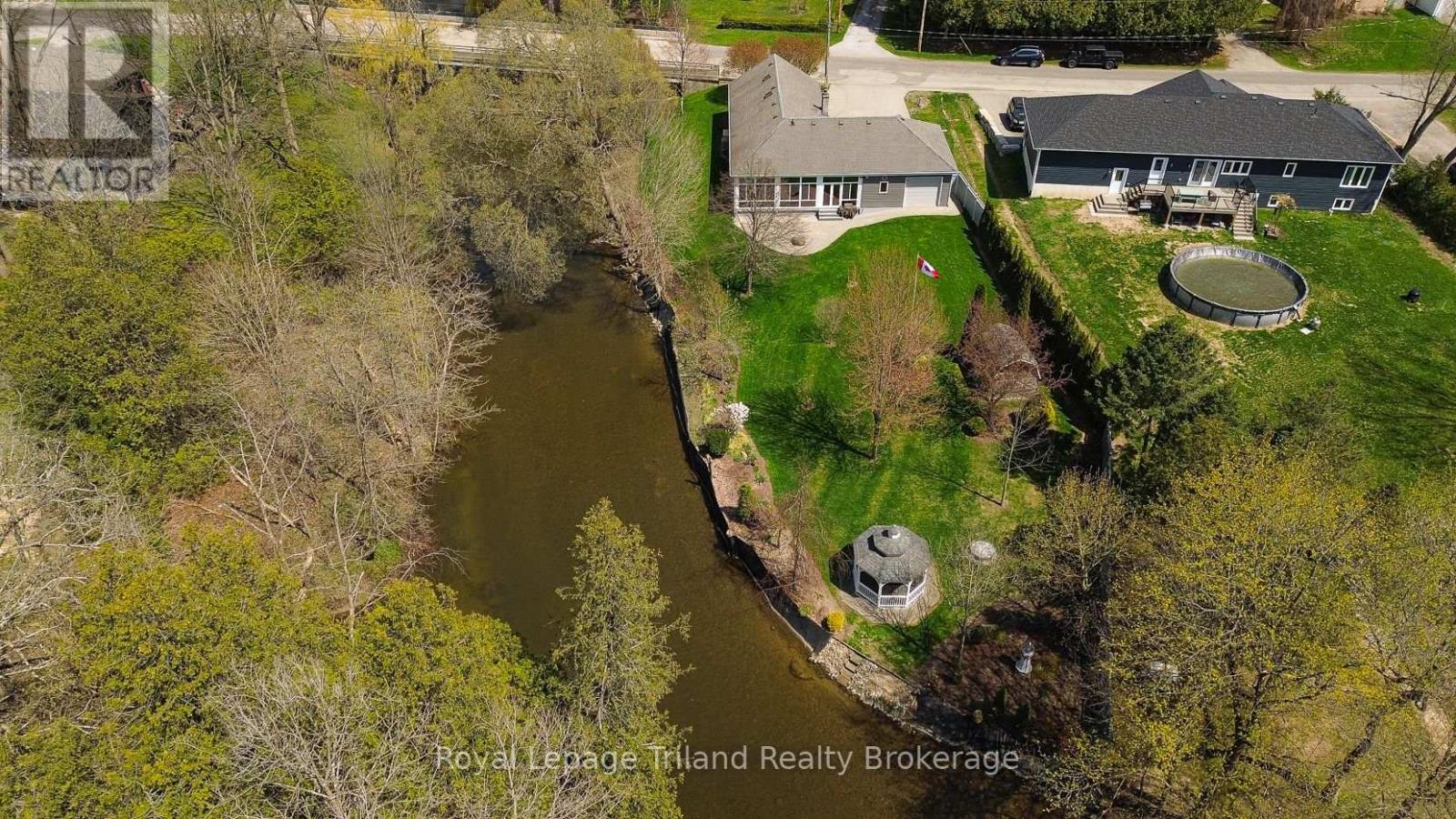 Overhead Aerial- YES! That is Big Creek!