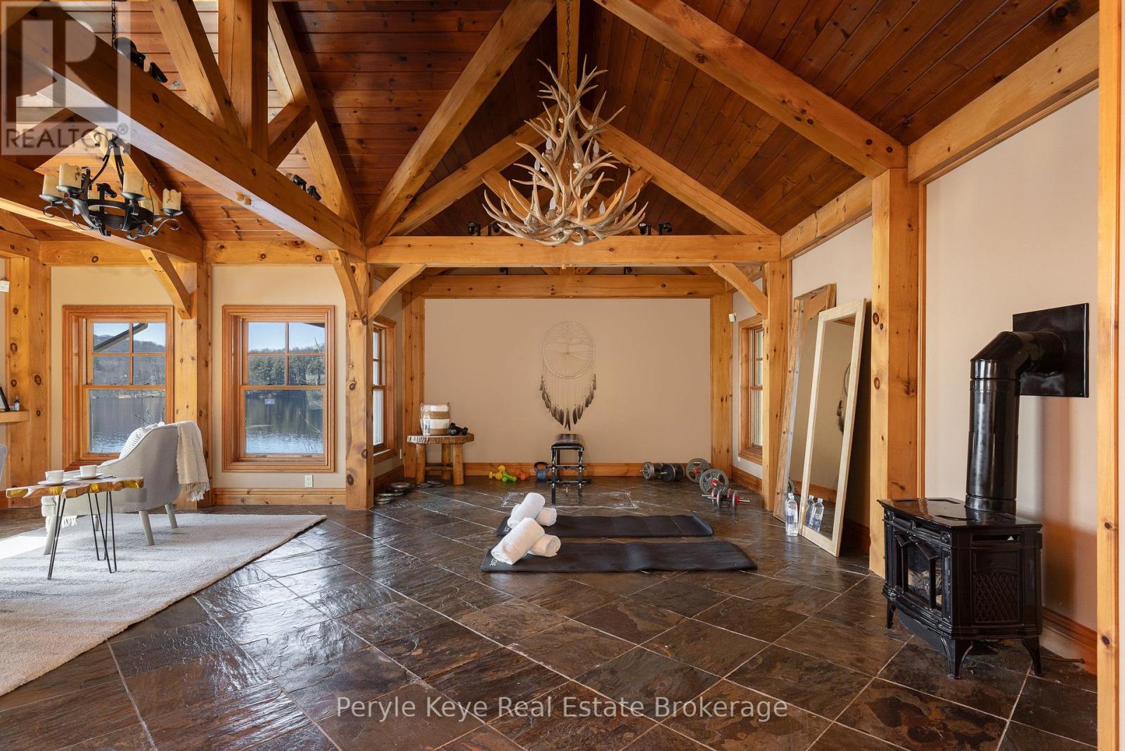 Inside Heated Yoga Studio