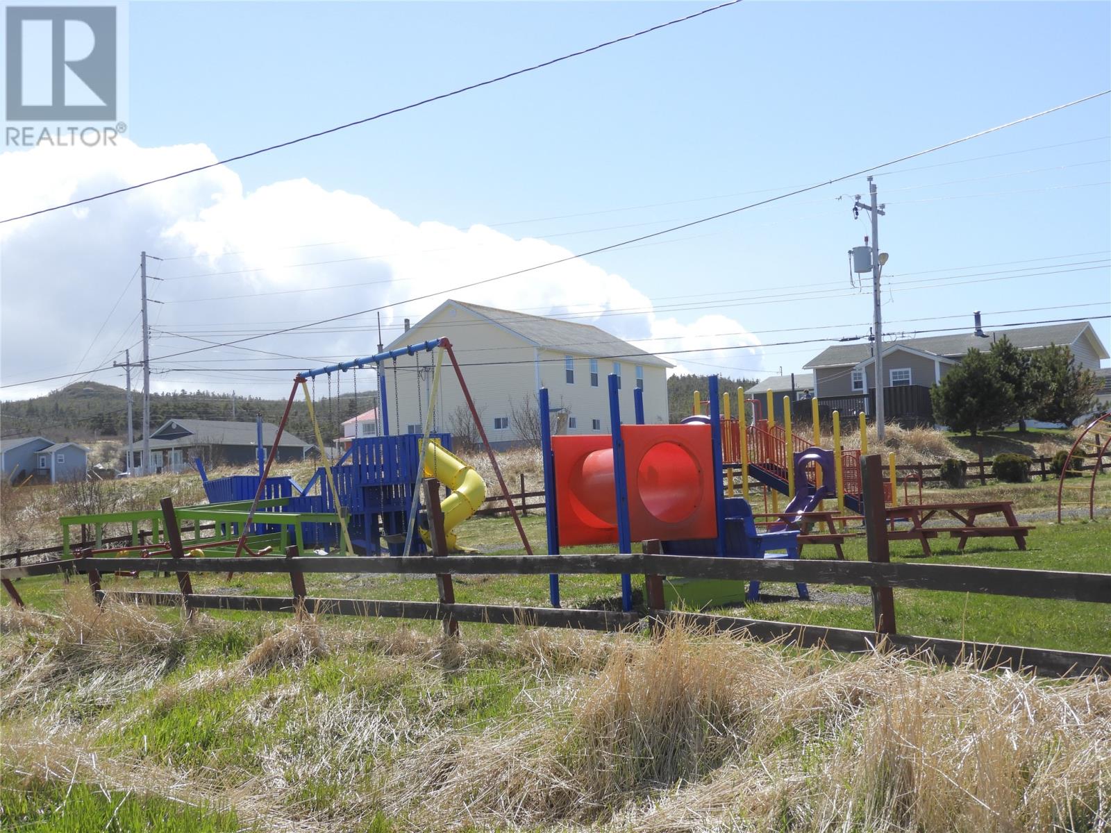 Community play ground next door.