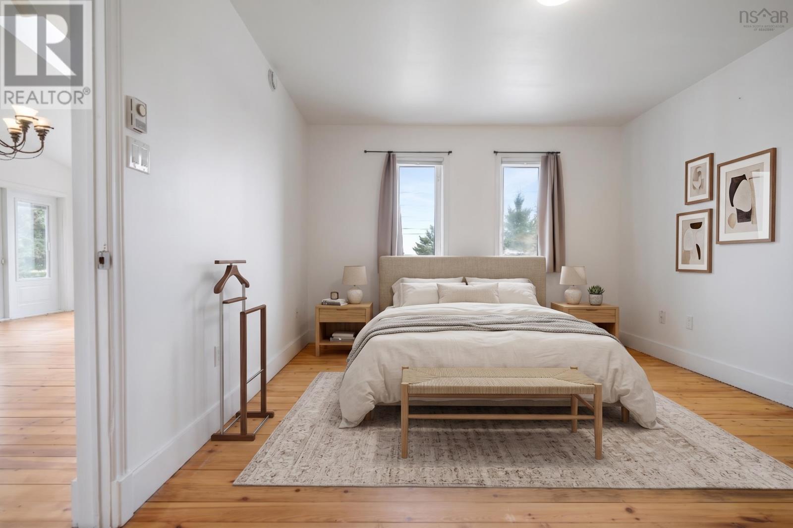 Virtually Staged Bedroom
